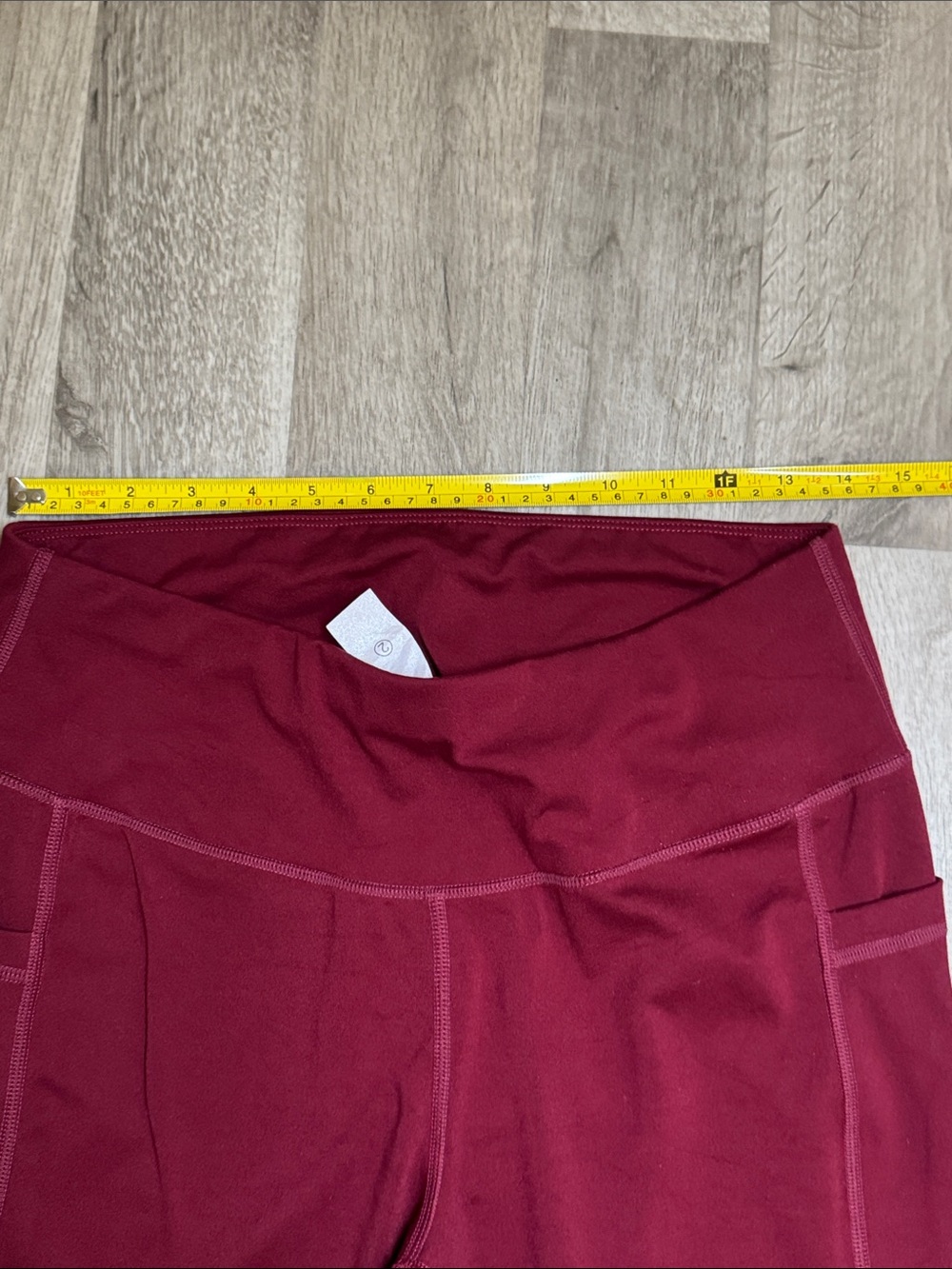 Bundle! Women’s Active Leggings - Burgundy, Navy & Olive - XL - Picture 6 of 10